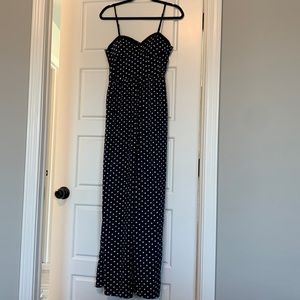 Polka dot jumpsuit